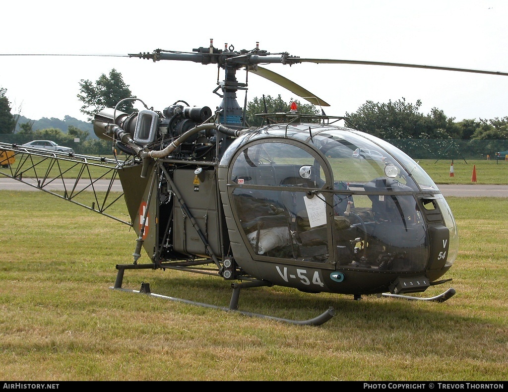 Aircraft Photo of G-BVSD / V-54 | Sud SE-3130 Alouette II | AirHistory.net #124270