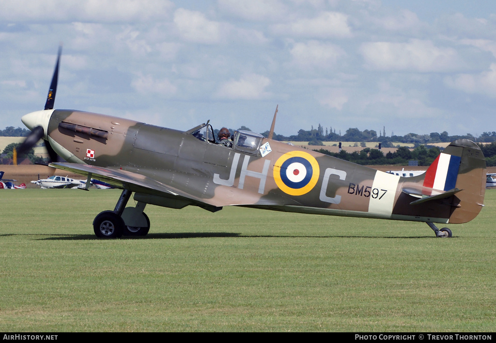 Aircraft Photo of G-MKVB / BM597 | Supermarine 349 Spitfire LF5B | UK - Air Force | AirHistory.net #124276