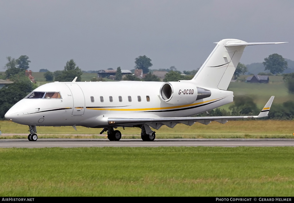 Aircraft Photo of G-OCOD | Bombardier Challenger 604 (CL-600-2B16) | AirHistory.net #124284