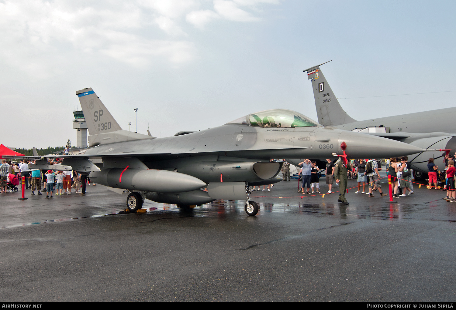 Aircraft Photo of 91-0360 / AF91-360 | Lockheed F-16CM Fighting Falcon | USA - Air Force | AirHistory.net #124287