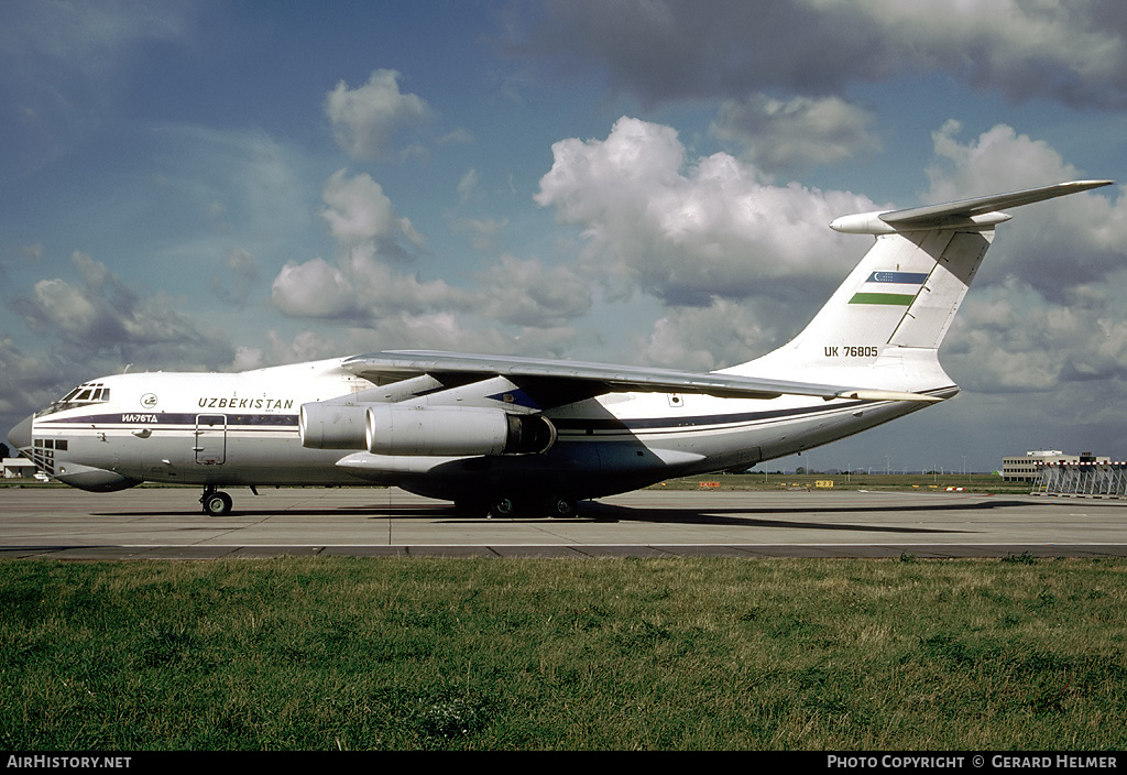 Aircraft Photo of UK-76805 | Ilyushin Il-76TD | Uzbekistan Airways | AirHistory.net #124289