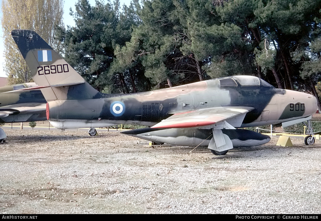 Aircraft Photo of 26900 | Republic F-84F Thunderstreak | Greece - Air Force | AirHistory.net #124290