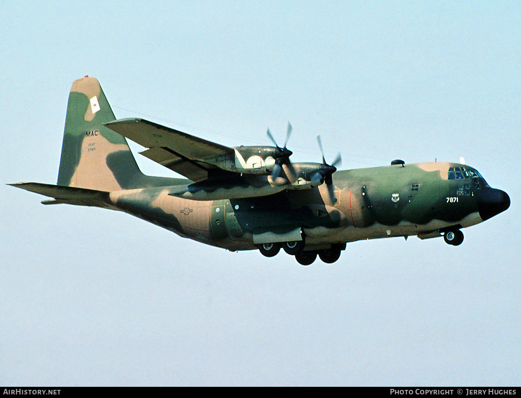 Aircraft Photo of 63-7871 / 37871 | Lockheed C-130E Hercules (L-382) | USA - Air Force | AirHistory.net #124293