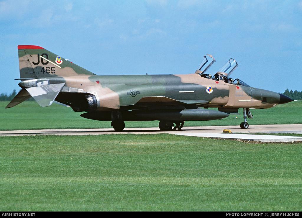 Aircraft Photo of 67-0465 / AF67-465 | McDonnell Douglas RF-4C Phantom II | USA - Air Force | AirHistory.net #124305