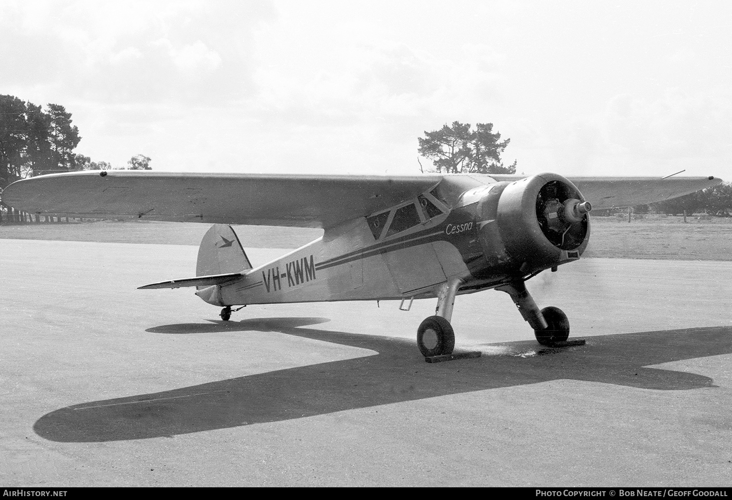 Aircraft Photo of VH-KWM | Cessna C-34 | AirHistory.net #124327
