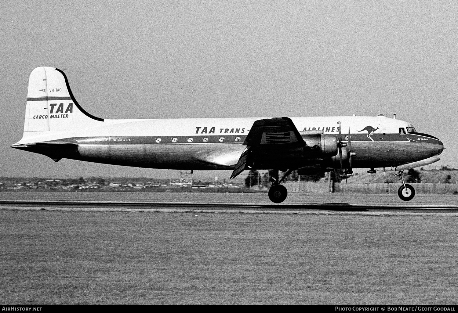 Aircraft Photo of VH-TAC | Douglas C-54A Skymaster | Trans-Australia Airlines - TAA | AirHistory.net #124331