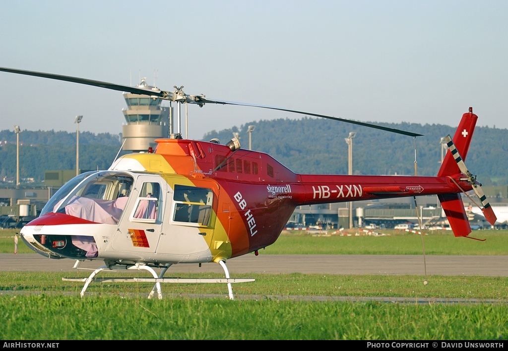 Aircraft Photo of HB-XXN | Bell 206B JetRanger II | BB Heli | AirHistory.net #124332