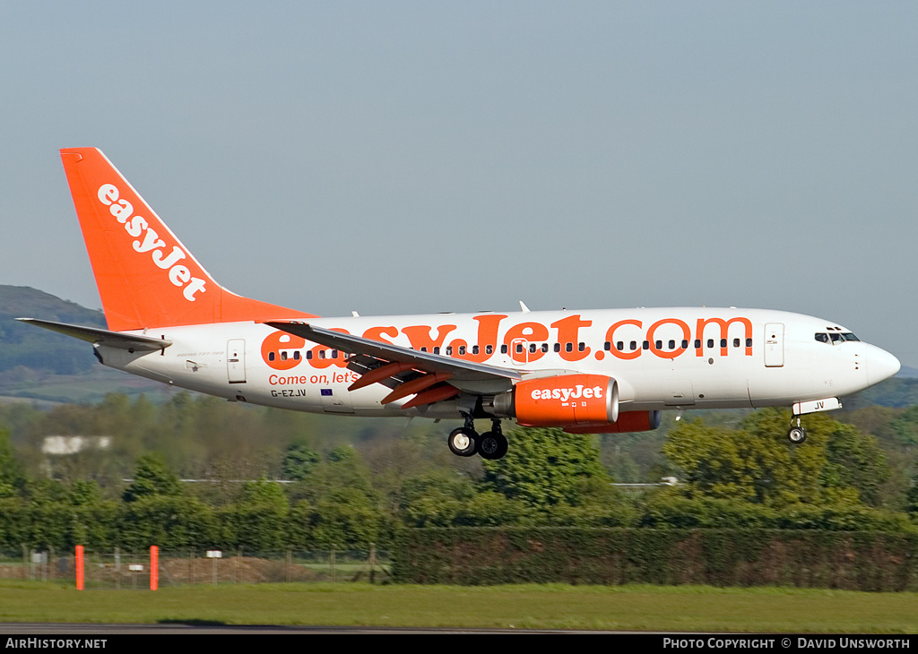 Aircraft Photo of G-EZJV | Boeing 737-73V | EasyJet | AirHistory.net #124339