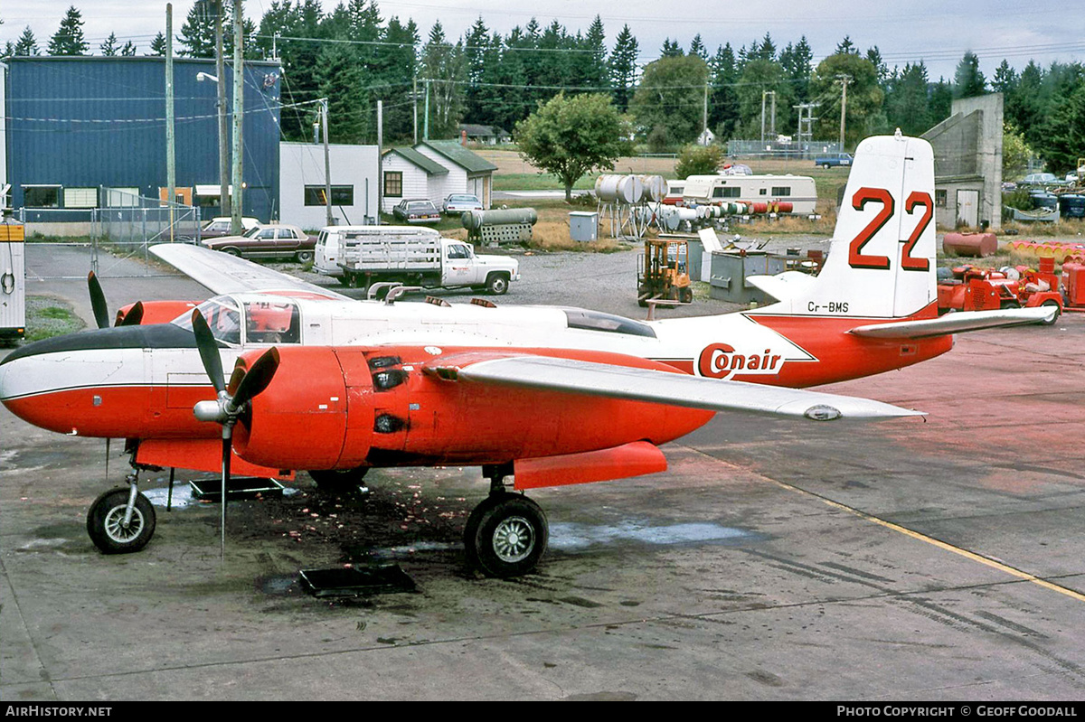 Aircraft Photo of CF-BMS | Douglas A-26C Invader | Conair Aviation | AirHistory.net #124345