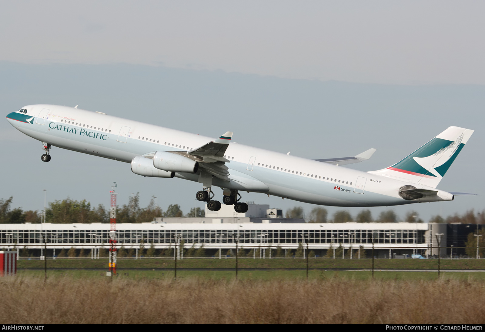 Aircraft Photo of B-HXC | Airbus A340-313 | Cathay Pacific Airways | AirHistory.net #124376