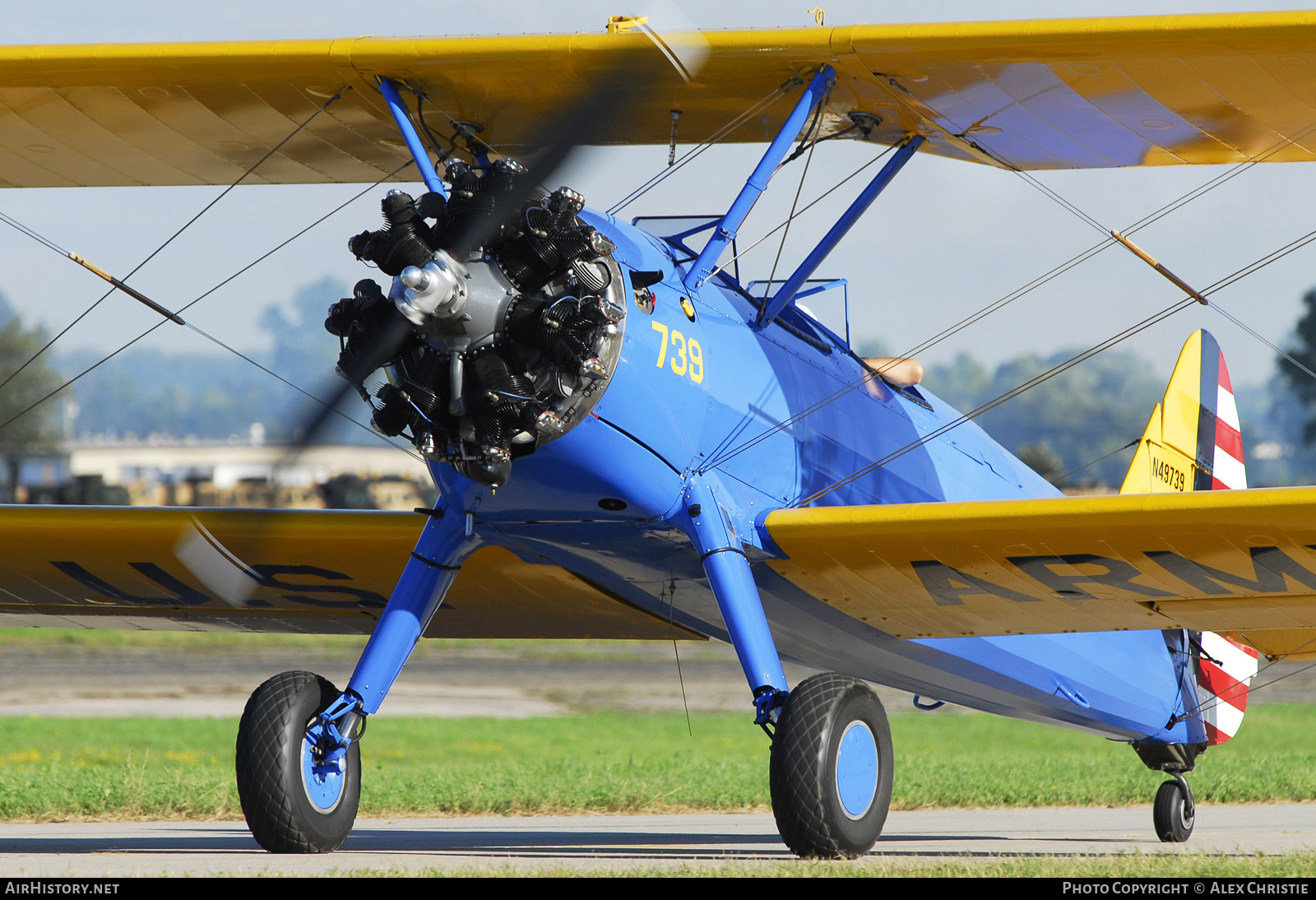 Aircraft Photo of N49739 | Boeing PT-17 Kaydet (A75N1) | USA - Army | AirHistory.net #124383