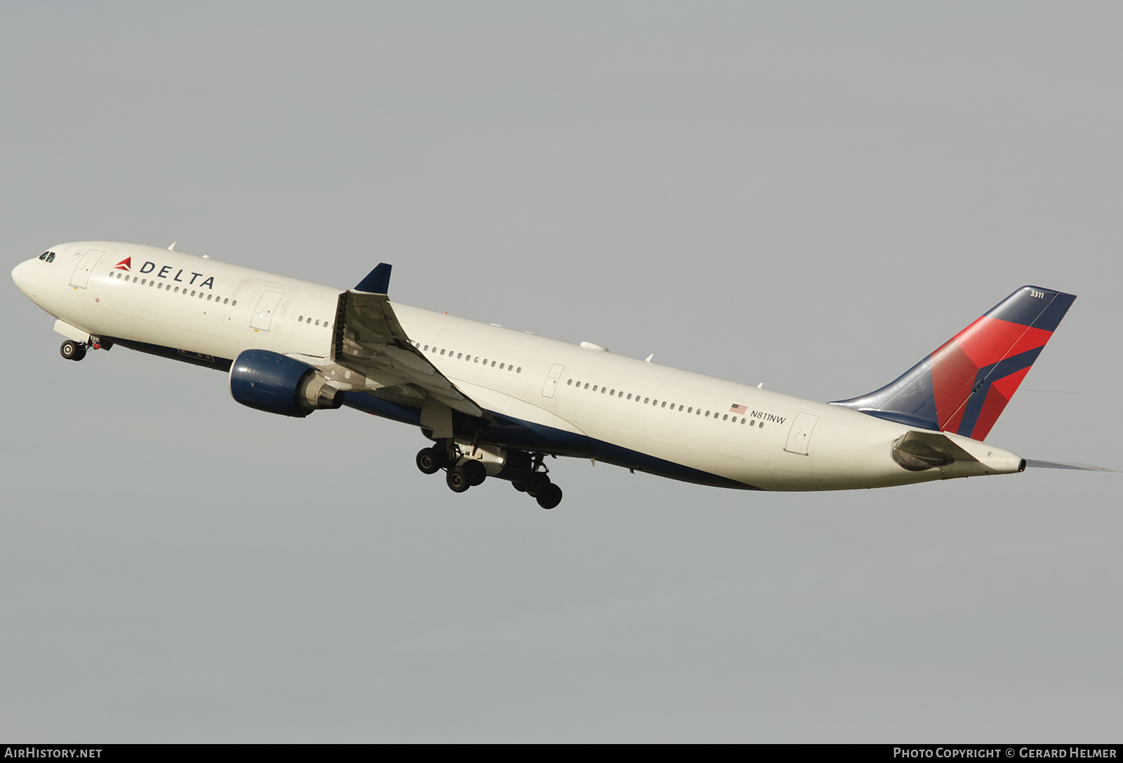 Aircraft Photo of N811NW | Airbus A330-323 | Delta Air Lines | AirHistory.net #124386