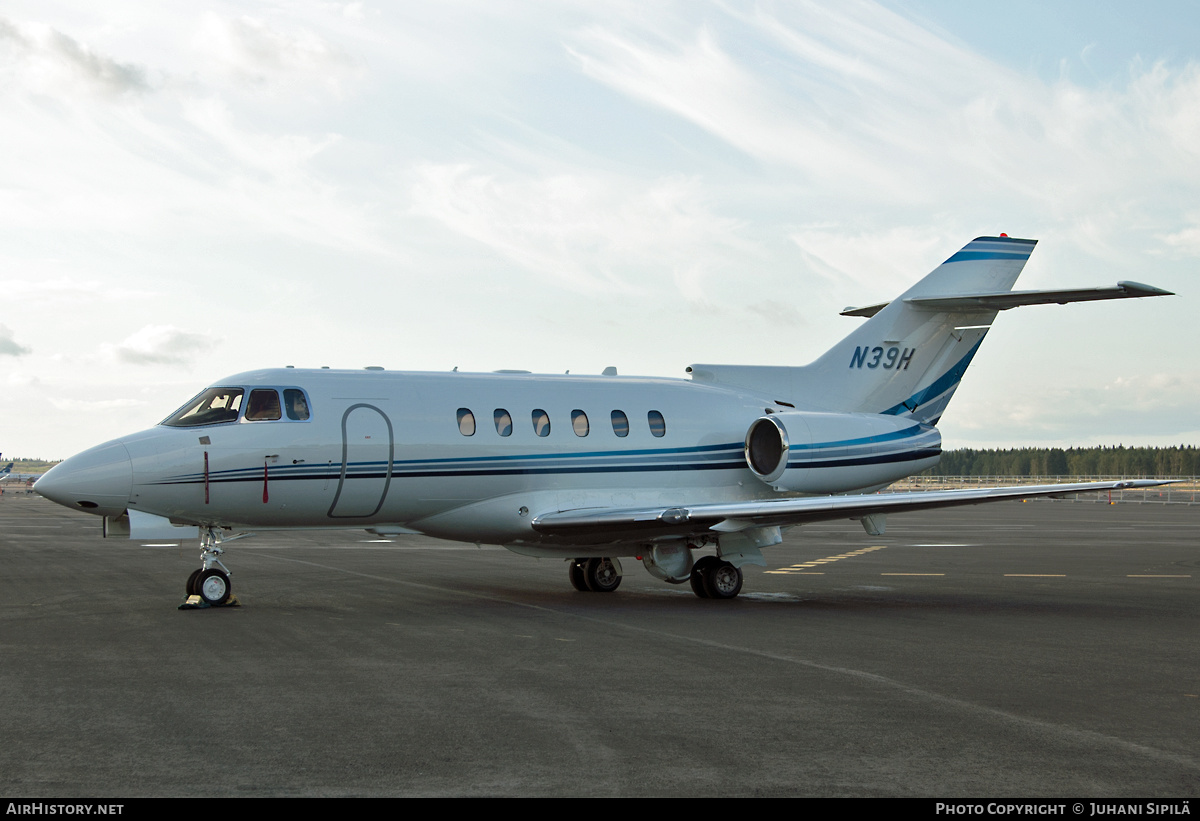 Aircraft Photo of N39H | Raytheon Hawker 800XP | AirHistory.net #124393