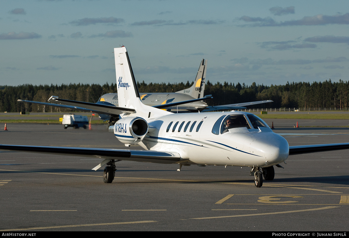 Aircraft Photo of N18HJ | Cessna 550 Citation II | Kinnarps | AirHistory.net #124407