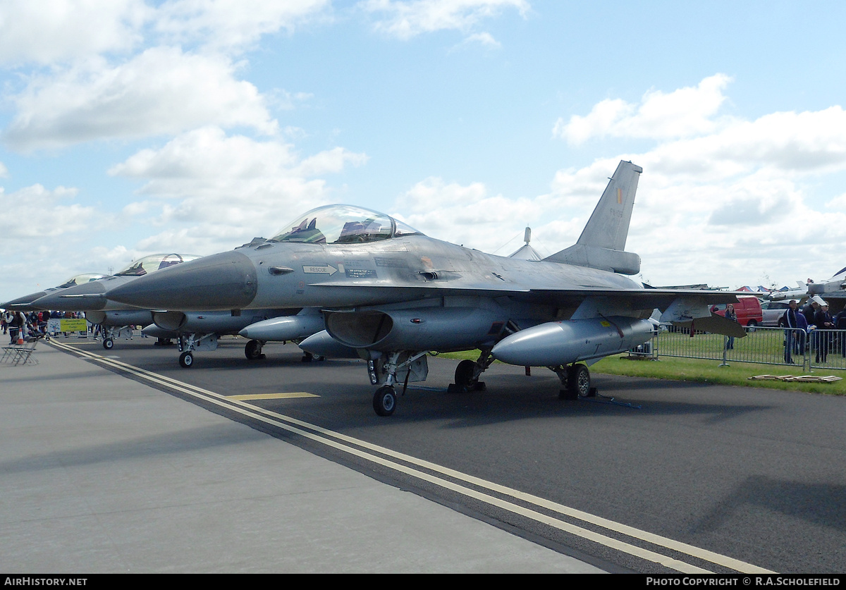 Aircraft Photo of FA-136 | General Dynamics F-16AM Fighting Falcon | Belgium - Air Force | AirHistory.net #124425