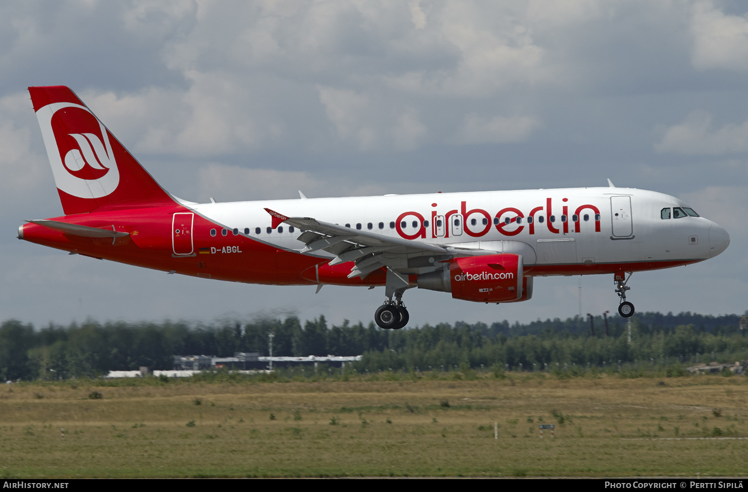 Aircraft Photo of D-ABGL | Airbus A319-112 | Air Berlin | AirHistory.net #124432