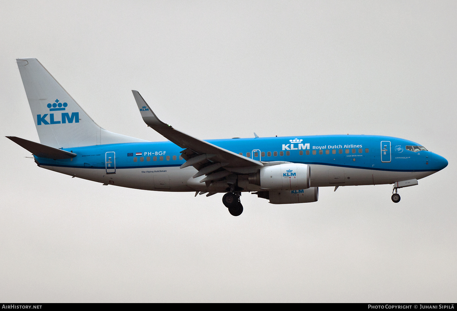 Aircraft Photo of PH-BGF | Boeing 737-7K2 | KLM - Royal Dutch Airlines | AirHistory.net #124443