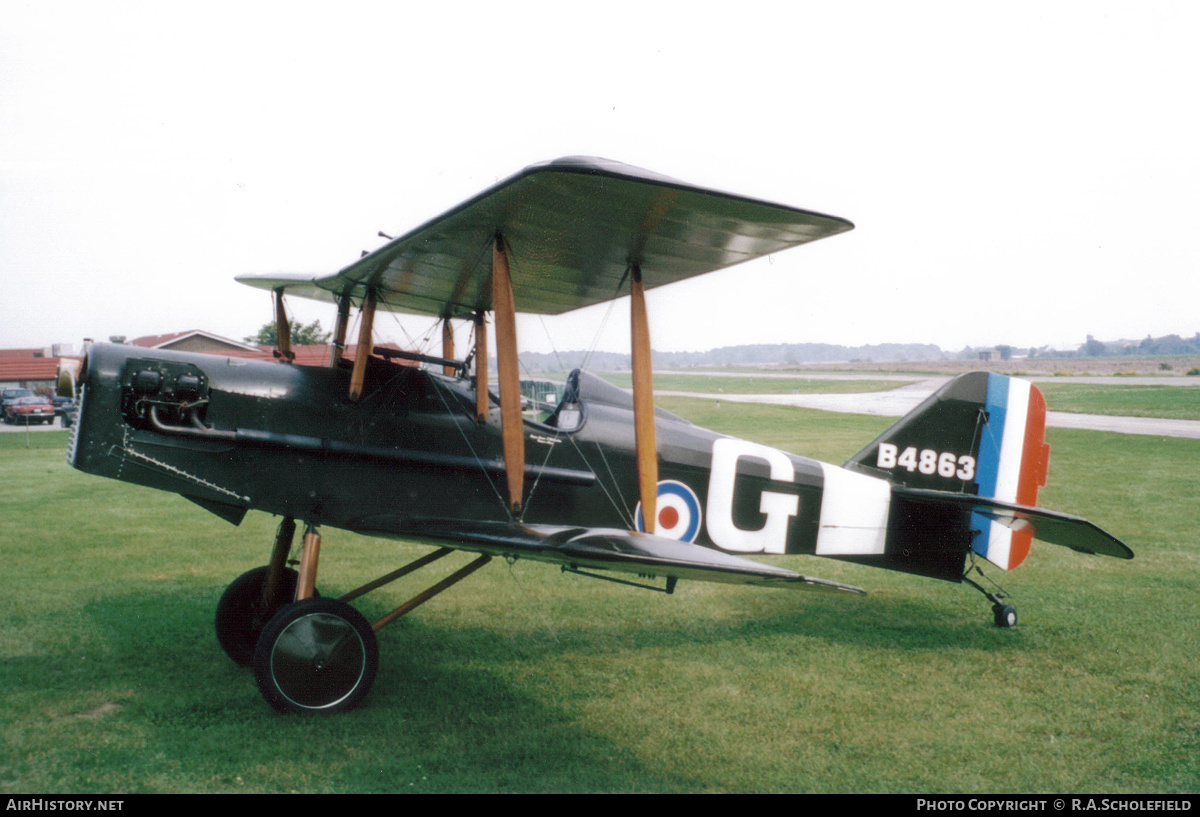 Aircraft Photo of C-FQGM / B4863 | Replica Plans SE-5A | UK - Air Force | AirHistory.net #124444
