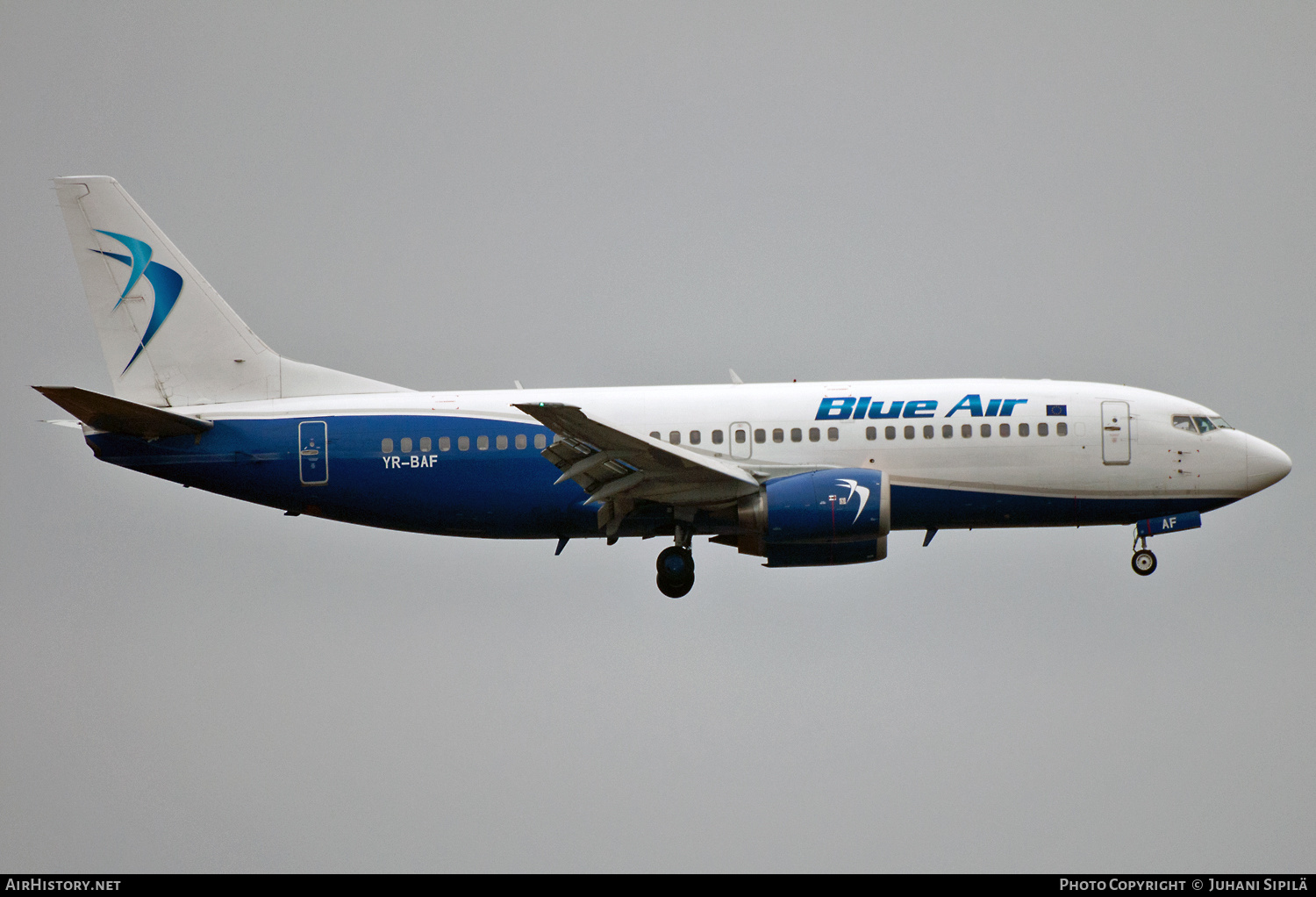 Aircraft Photo of YR-BAF | Boeing 737-322 | Blue Air | AirHistory.net #124447