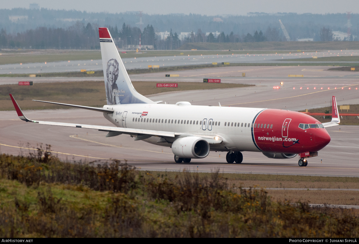 Aircraft Photo of EI-FJY | Boeing 737-8JP | Norwegian | AirHistory.net #124450