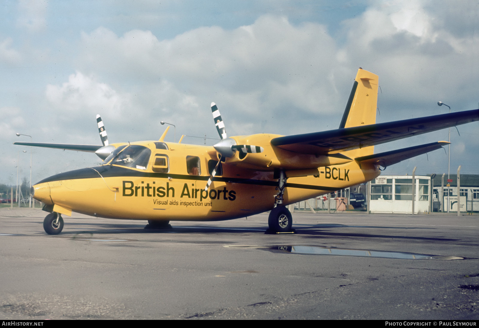 Aircraft Photo of G-BCLK | Aero Commander 500S Shrike Commander | British Airports Authority | AirHistory.net #124457