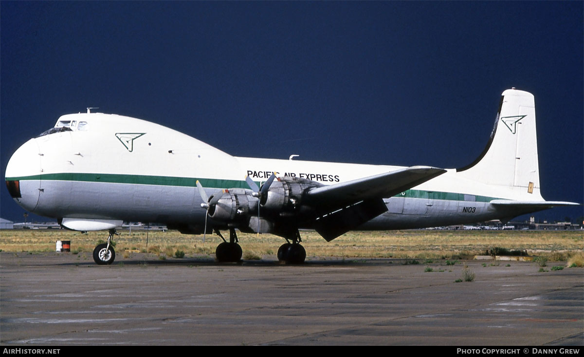 Aircraft Photo of N103 | Aviation Traders ATL-98 Carvair | Pacific Air Express | AirHistory.net #124459