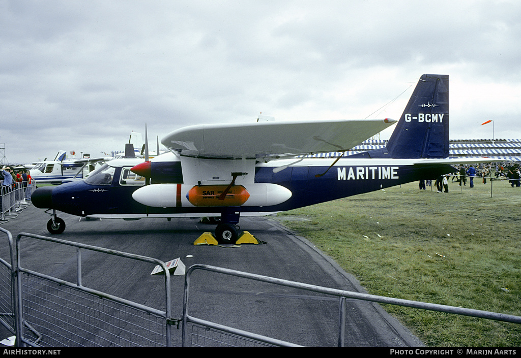 Aircraft Photo of G-BCMY | Britten-Norman BN-2A-21 Maritime Defender | AirHistory.net #124467
