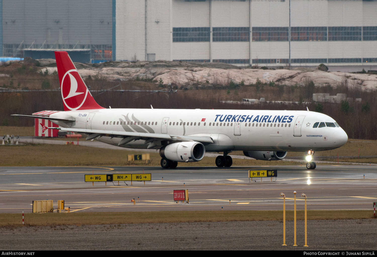 Aircraft Photo of TC-JSA | Airbus A321-231 | Turkish Airlines | AirHistory.net #124483