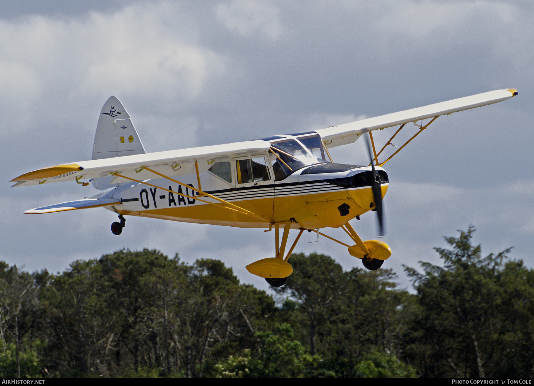 Aircraft Photo of OY-AAD | SAI KZ VII U-4 Laerke | AirHistory.net #124489