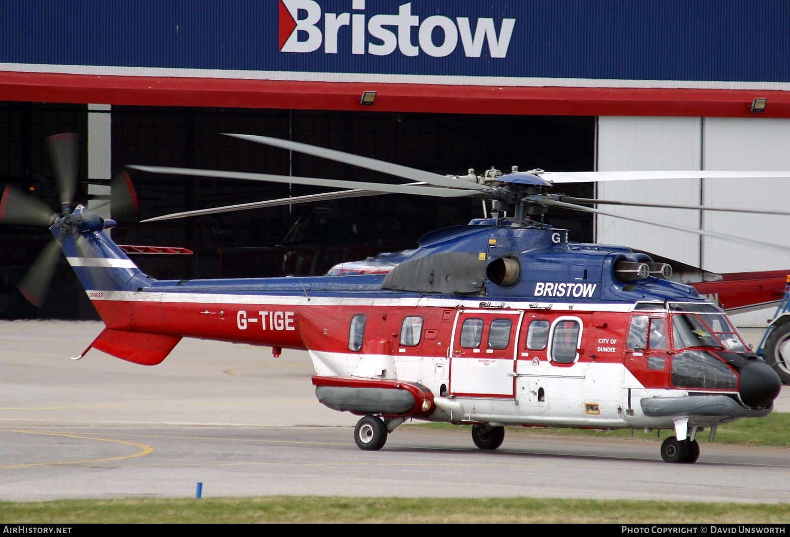 Aircraft Photo of G-TIGE | Aerospatiale AS-332L1 Super Puma | Bristow Helicopters | AirHistory.net #124502