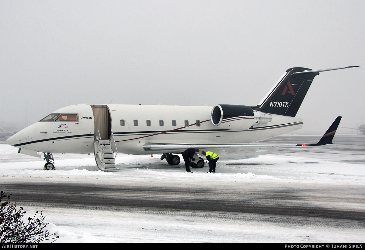 Aircraft Photo of N310TK | Canadair Challenger 604 (CL-600-2B16) | Alltech | AirHistory.net #124516