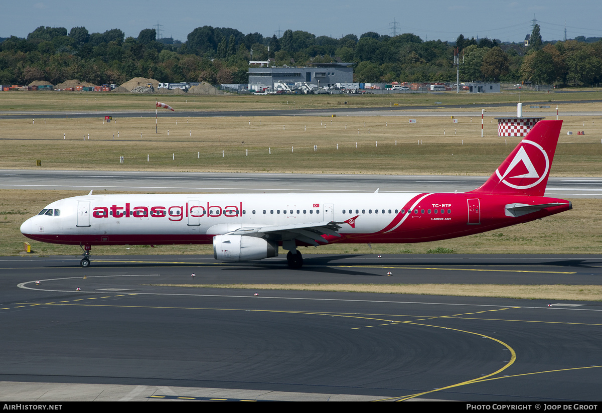 Aircraft Photo of TC-ETF | Airbus A321-231 | AtlasGlobal Airlines | AirHistory.net #124530