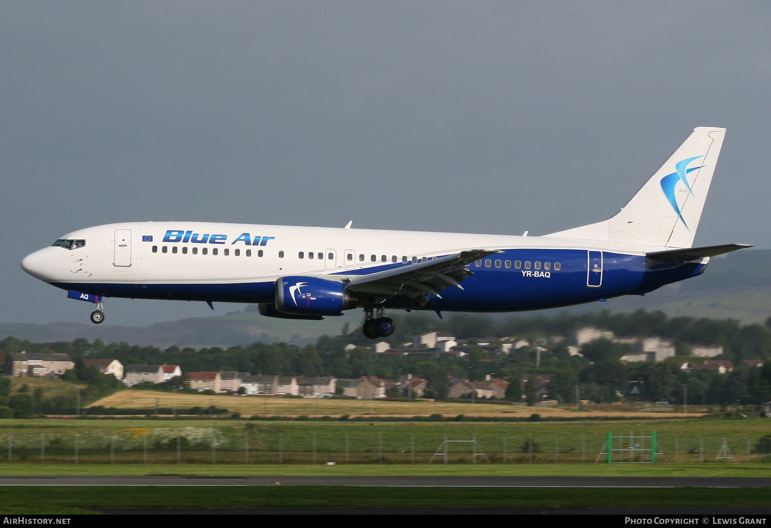 Aircraft Photo of YR-BAQ | Boeing 737-4D7 | Blue Air | AirHistory.net #124531
