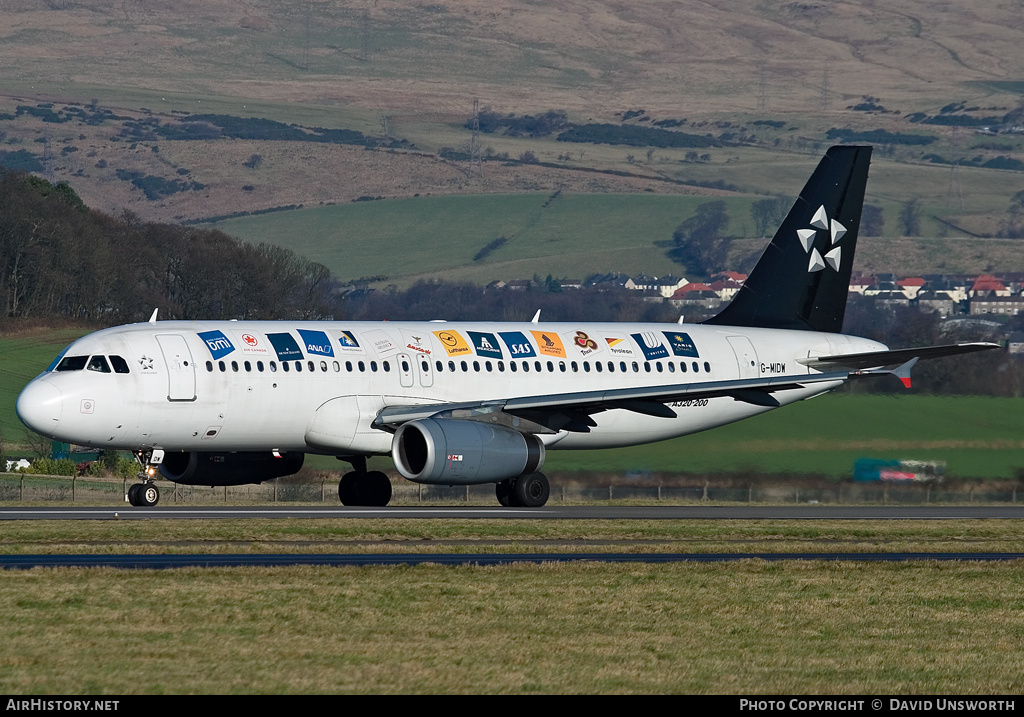 Aircraft Photo of G-MIDW | Airbus A320-232 | BMI - British Midland International | AirHistory.net #124538