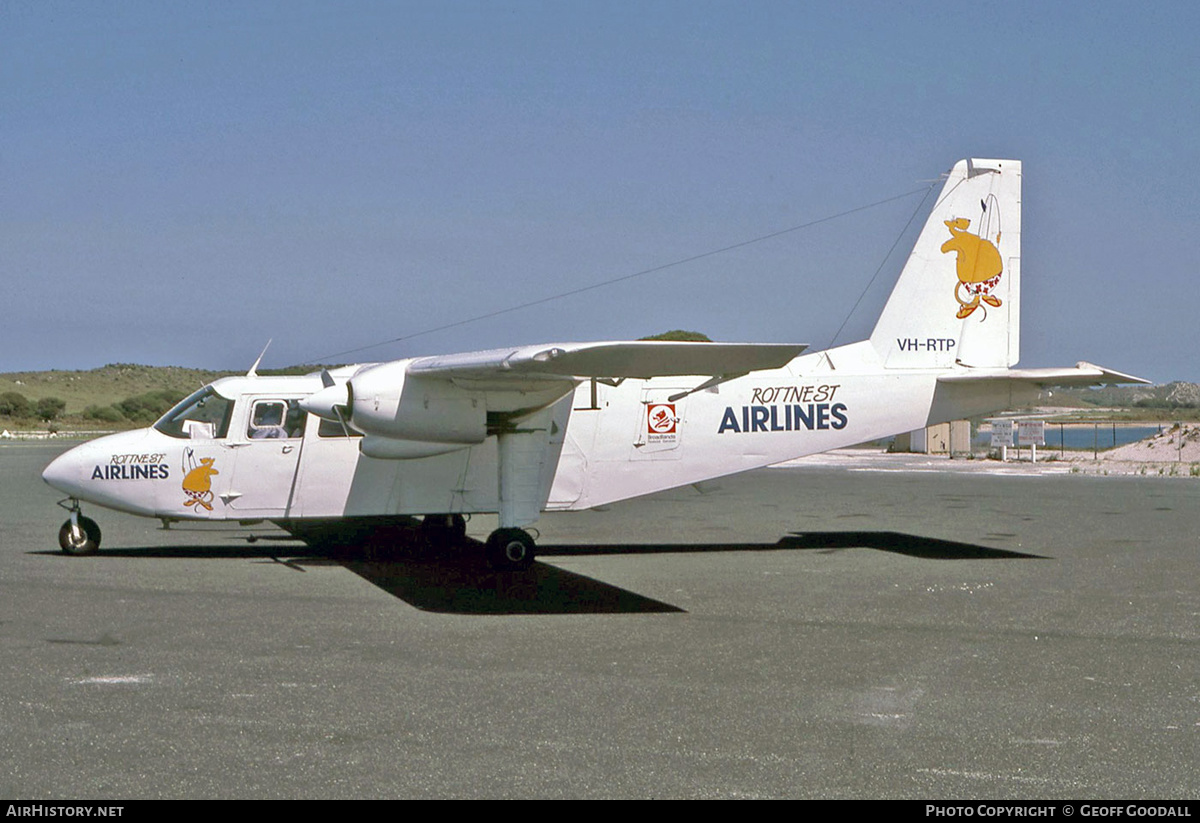 Aircraft Photo of VH-RTP | Britten-Norman BN-2A-26 Islander | Rottnest Airlines | AirHistory.net #124552