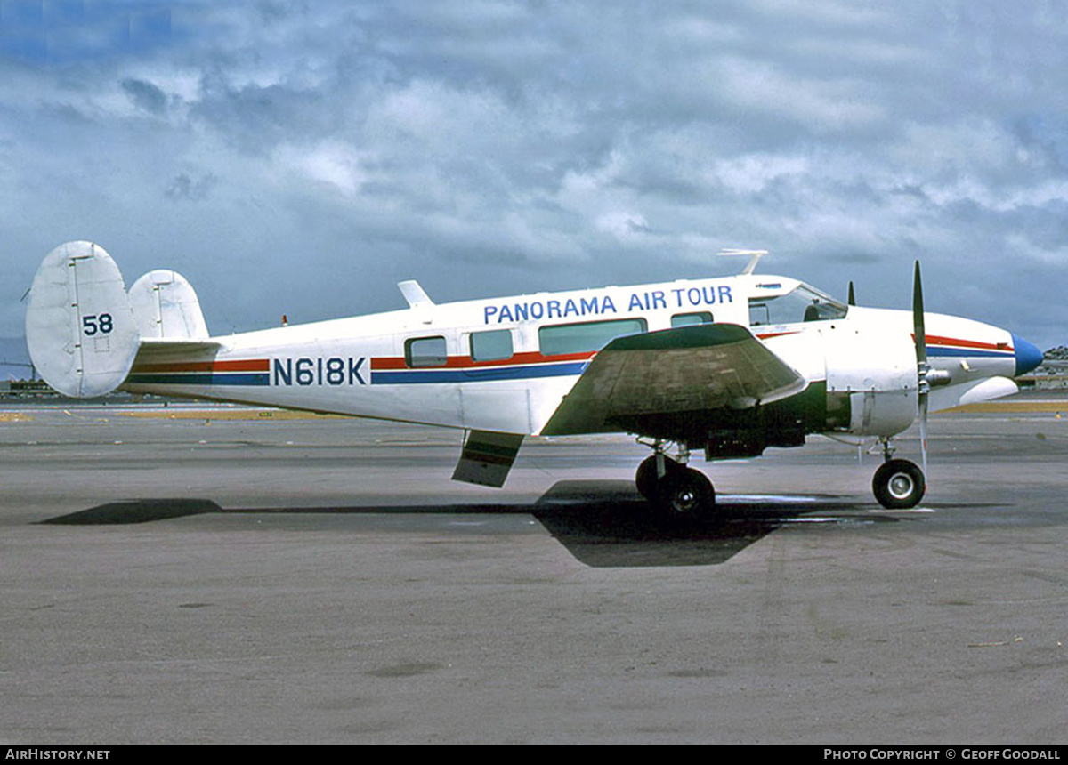 Aircraft Photo of N618K | Beech C-45H Expeditor/Tri-Gear | Panorama Air Tour | AirHistory.net #124566