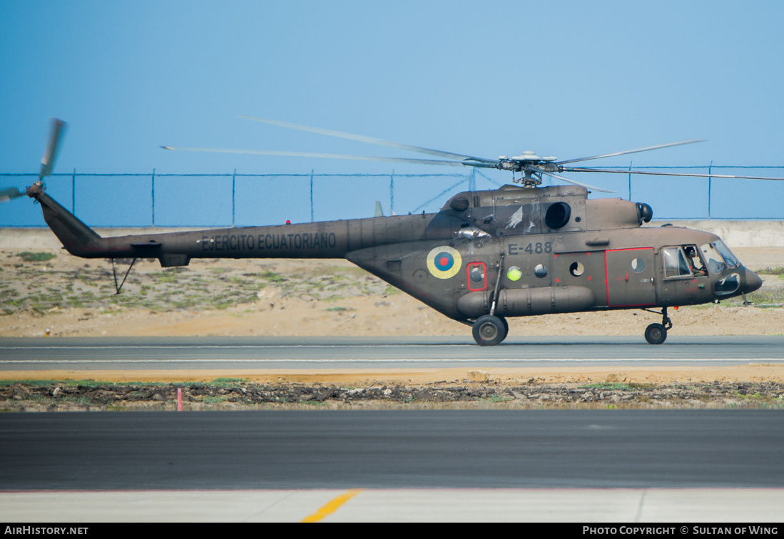 Aircraft Photo of E-488 | Mil Mi-171E | Ecuador - Army | AirHistory.net #124579