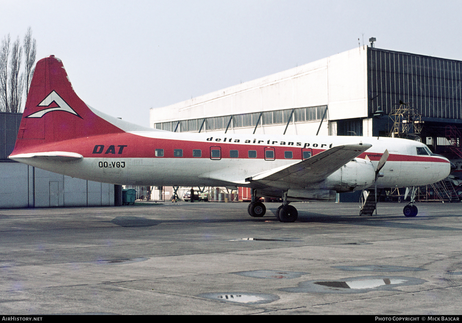 Aircraft Photo of OO-VGJ | Convair 440-94 Metropolitan | Delta Air Transport - DAT | AirHistory.net #124584
