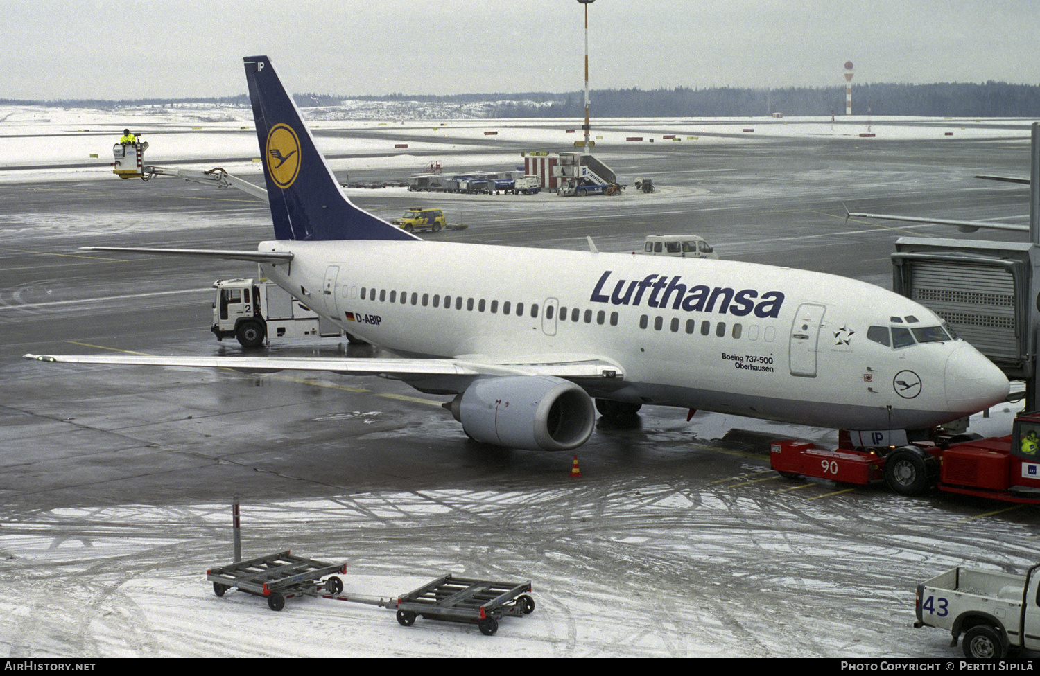 Aircraft Photo of D-ABIP | Boeing 737-530 | Lufthansa | AirHistory.net #124588