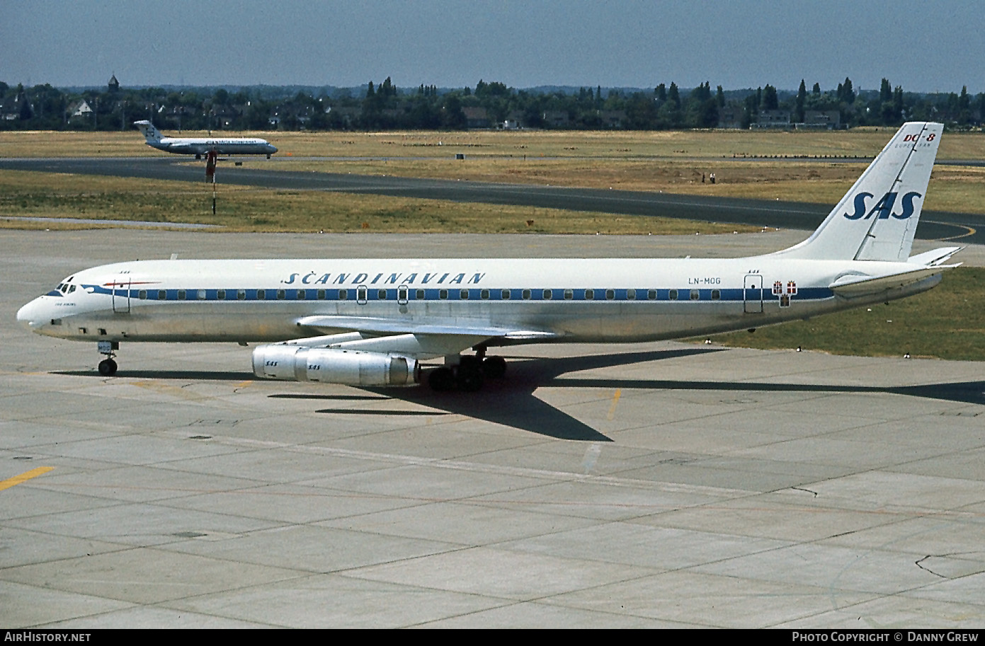 Aircraft Photo of LN-MOG | McDonnell Douglas DC-8-62 | Scandinavian Airlines - SAS | AirHistory.net #124600