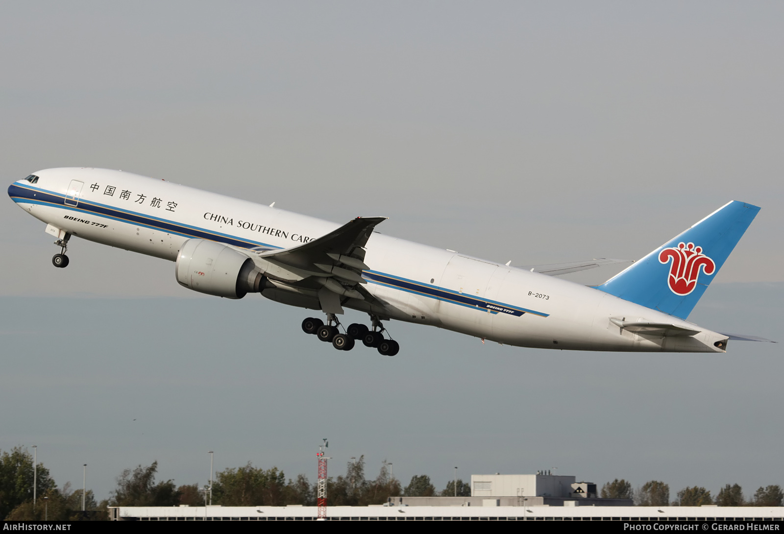 Aircraft Photo of B-2073 | Boeing 777-F1B | China Southern Airlines Cargo | AirHistory.net #124601