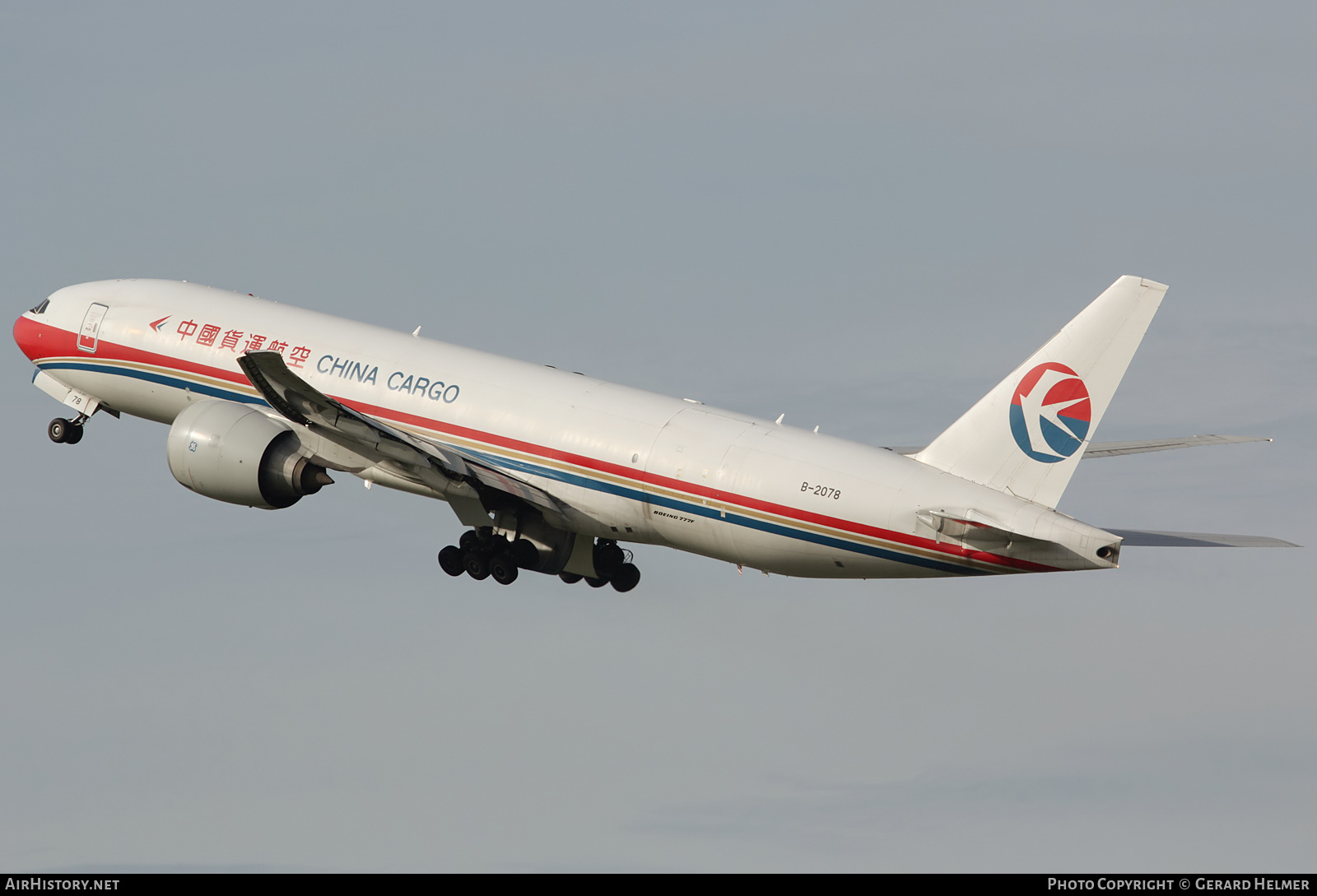 Aircraft Photo of B-2078 | Boeing 777-F6N | China Cargo Airlines | AirHistory.net #124606