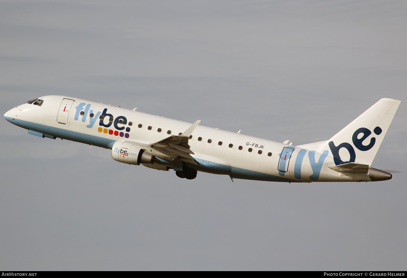 Aircraft Photo of G-FBJK | Embraer 175LR (ERJ-170-200LR) | Flybe | AirHistory.net #124617