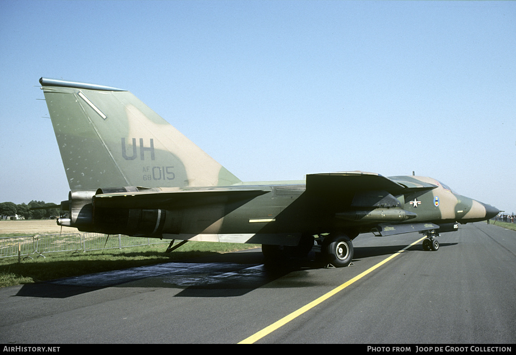 Aircraft Photo of 68-0015 / AF68-015 | General Dynamics F-111E Aardvark | USA - Air Force | AirHistory.net #124632