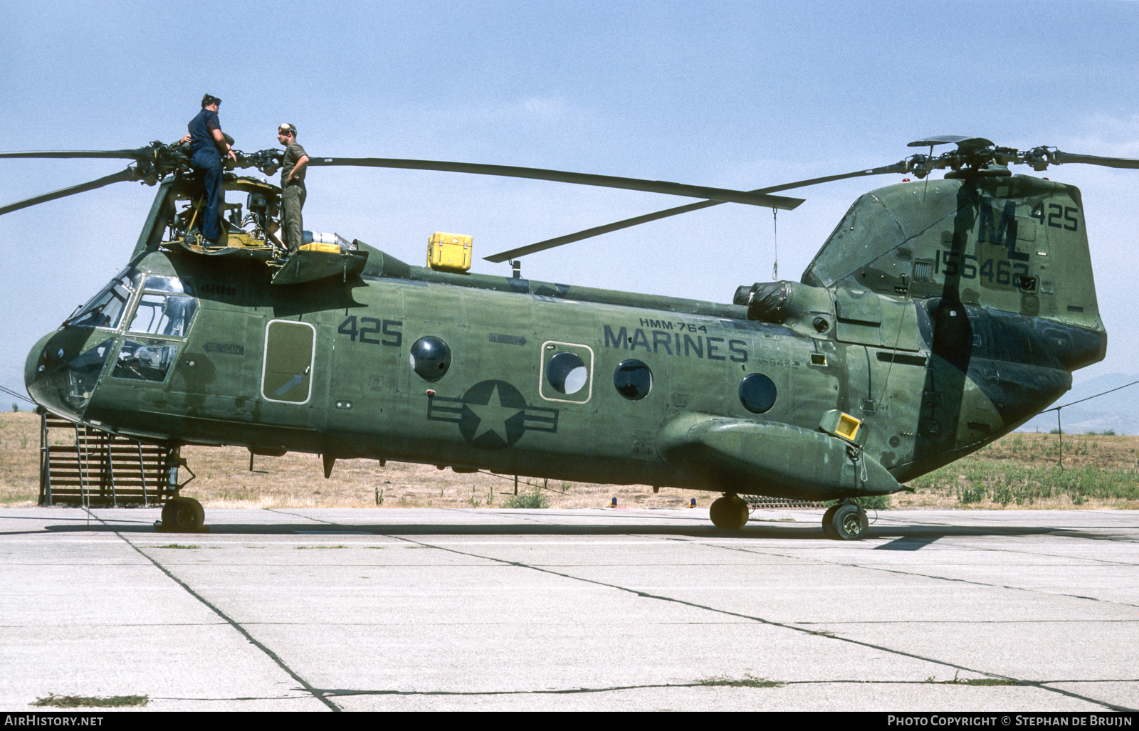 Aircraft Photo of 156462 | Boeing Vertol CH-46F Sea Knight | USA - Marines | AirHistory.net #124636
