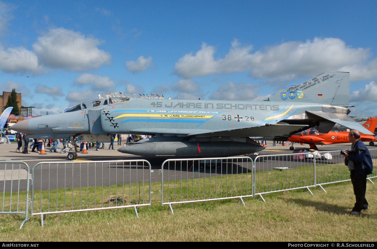 Aircraft Photo of 3828 | McDonnell Douglas F-4F Phantom II | Germany - Air Force | AirHistory.net #124637