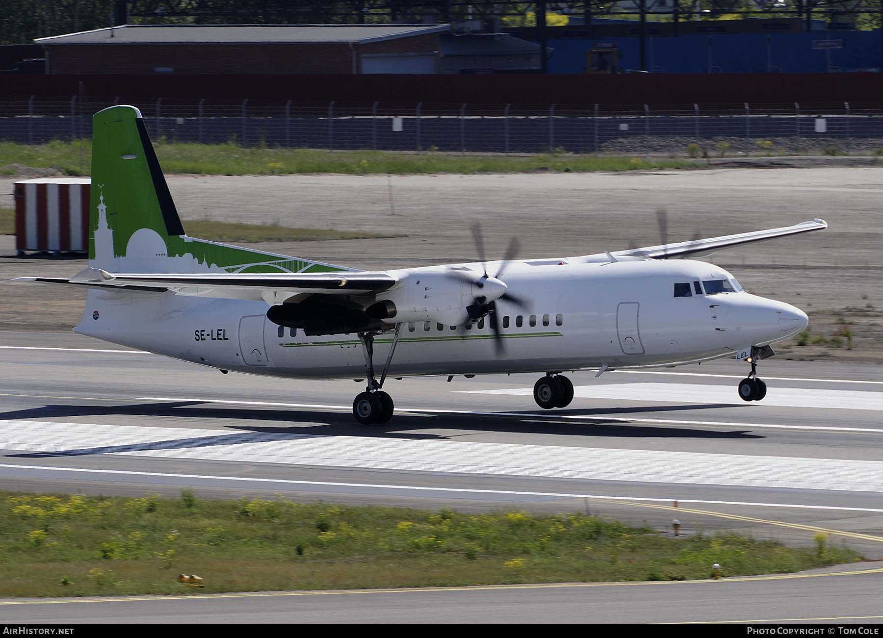 Aircraft Photo of SE-LEL | Fokker 50 | Skyways | AirHistory.net #124654