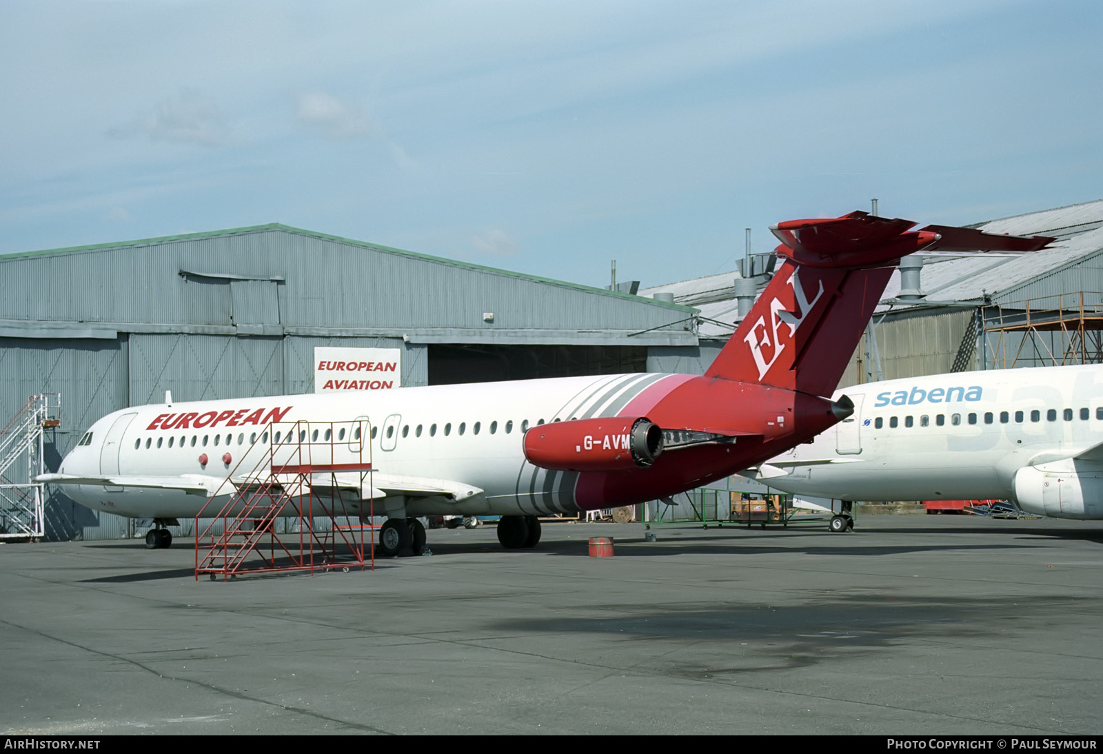 Aircraft Photo of G-AVMY | BAC 111-510ED One-Eleven | European Aircharter - EAL/EAC | AirHistory.net #124657