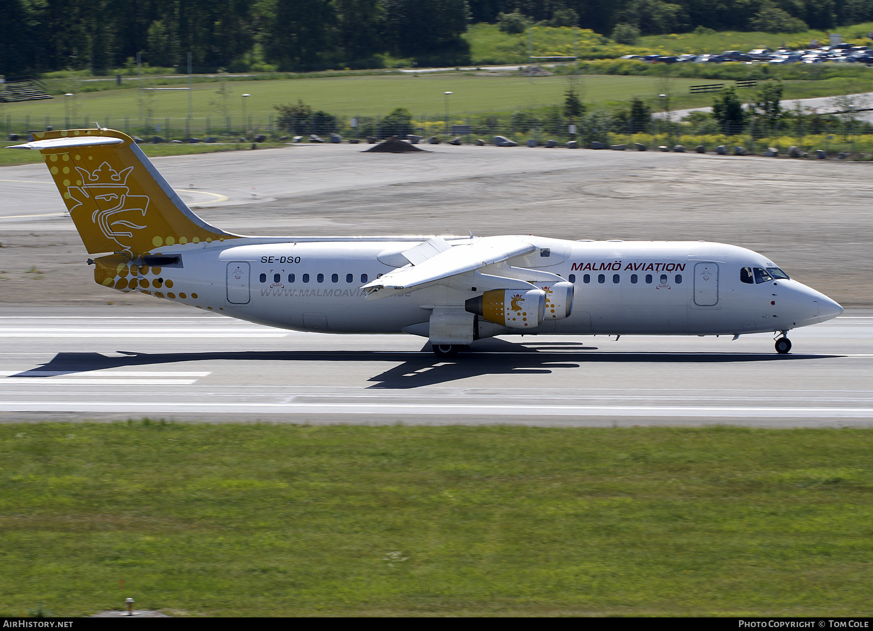 Aircraft Photo of SE-DSO | British Aerospace Avro 146-RJ100 | Malmö Aviation | AirHistory.net #124665