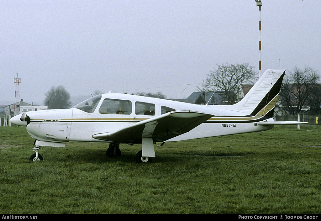 Aircraft Photo of N2574M | Piper PA-28R-201 Arrow III | AirHistory.net #124674